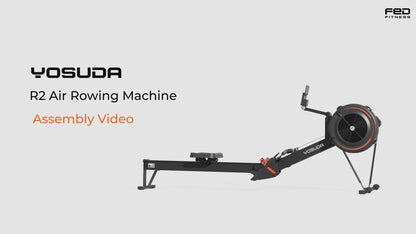 Rowing Machine for Home, Professional Adjustable Air Resistance Rower Machines with Self-Powered Monitor, 53.7'' Row Rail, Ergonomic Comfort Seat, Easy Storage.Suitable for Men/Women.