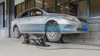 Portable Car Lift, Capable Of Lifting 7000 LBS/5000 LBS Quick Jack With A Maximum Height Of 28", Car Lifts For Home Garage And Shop, Black
