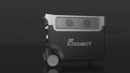 FOSSiBOT F3600 Pro 3840Wh Portable Power Station + 1 X 420W Collapsible Solar Panel 3600W Solar Generator And Li-Iron Phosphate Batteries 1.8H Fast Charge, 5x120V AC Outlet for Home, Camping, Emergency Fast Energy Storage.